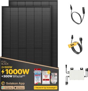 Solakon 1000W Balkonkraftwerk zum TOP Preis!